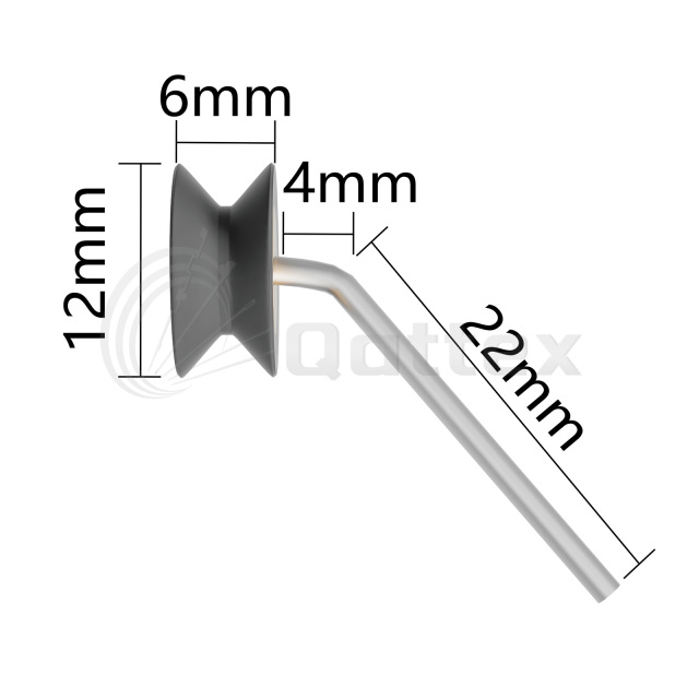 105A181 Star Guide Pulley / Lycra Guide / Lycra Pulley Spare Parts for Circular Knitting Machine