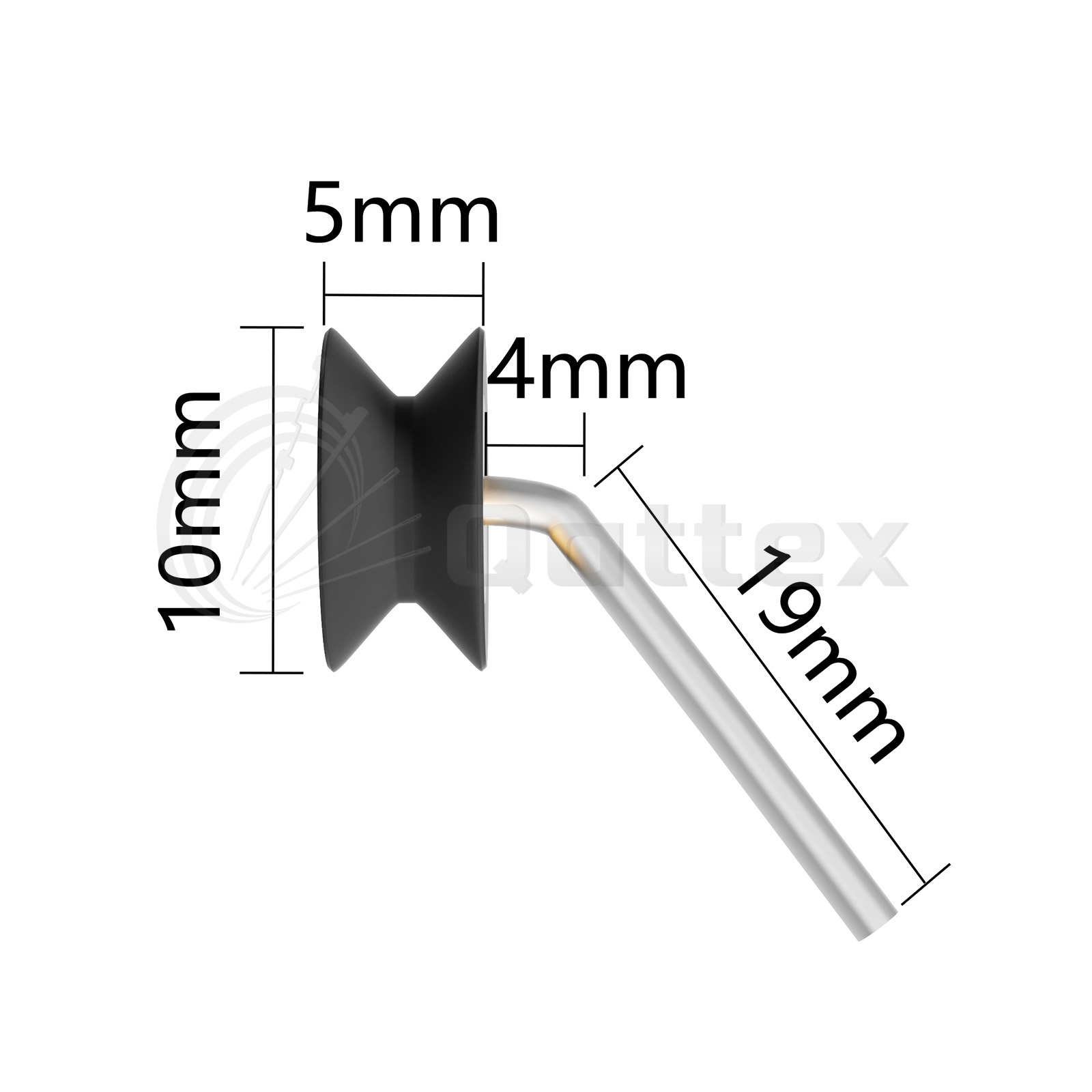 105A210 Star Guide Pulley & Lycra Guide | Qattex