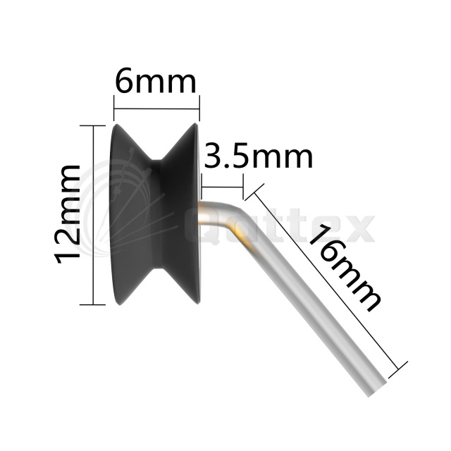 105A224 Star Guide Pulley & Lycra Guide | Qattex