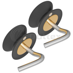 105A155 Star Veering Guide Pulley / Lycra Guide / Lycra Pulley Spare Parts for Circular Knitting Machine