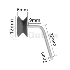 105A267-1 Star Guide Pulley / Lycra Guide / Lycra Pulley Spare Parts for Circular Knitting Machine