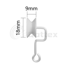 105A068 Star Guide Pulley / Lycra Guide / Lycra Pulley Spare Parts for Circular Knitting Machine