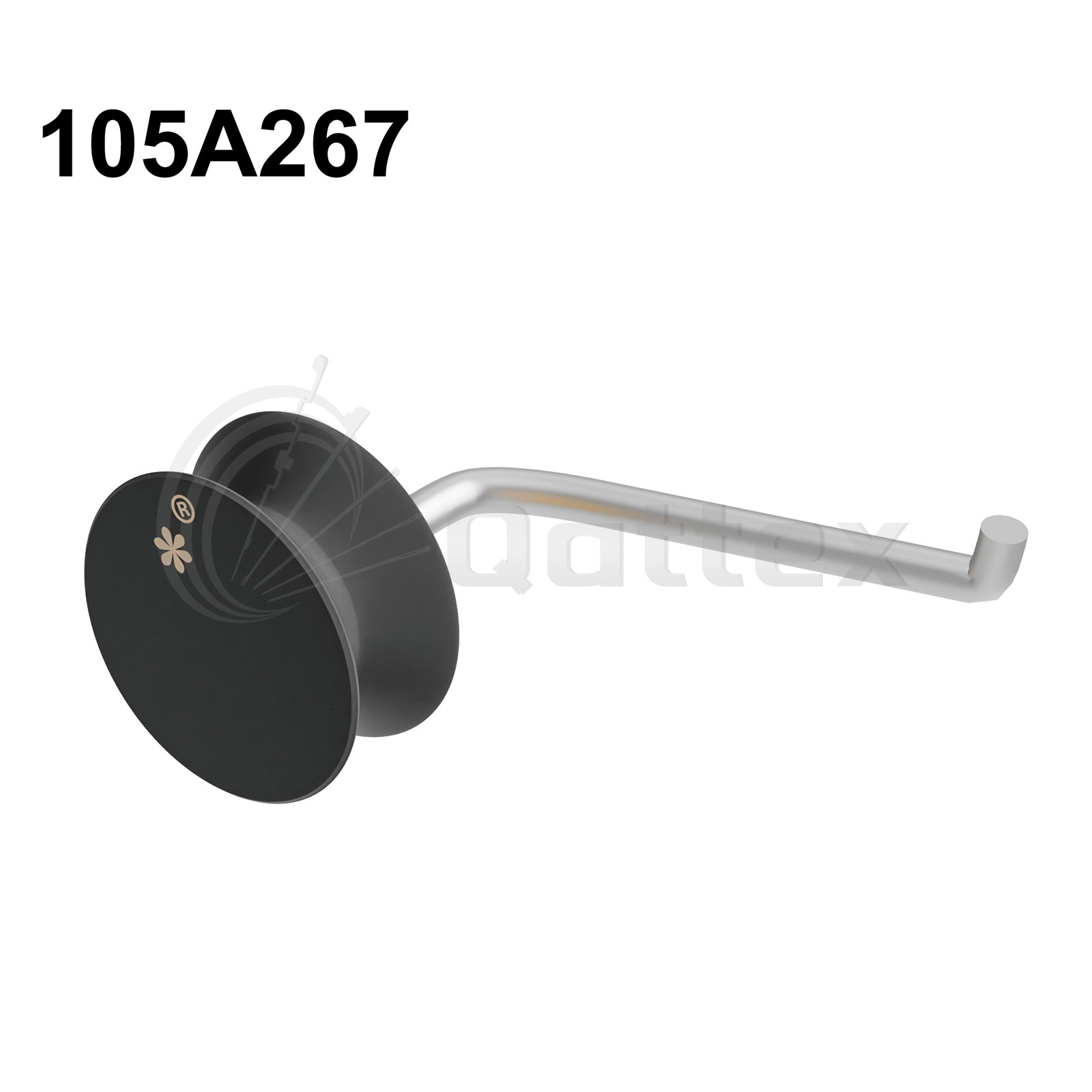 105A267-1 Star Guide Pulley & Lycra Guide | Qattex