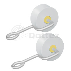 105A068 Star Guide Pulley / Lycra Guide / Lycra Pulley Spare Parts for Circular Knitting Machine