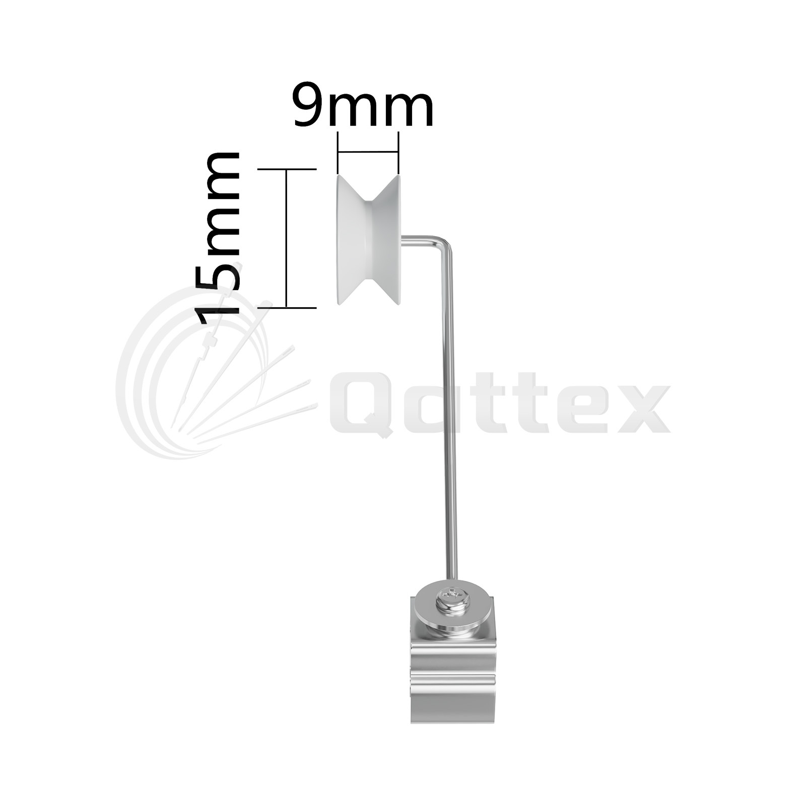 105A082 Star Guide Pulley & Lycra Guide | Qattex