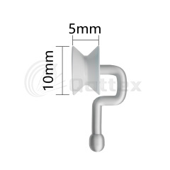 105A209 Star Guide Pulley / Lycra Guide / Lycra Pulley Spare Parts for Circular Knitting Machine