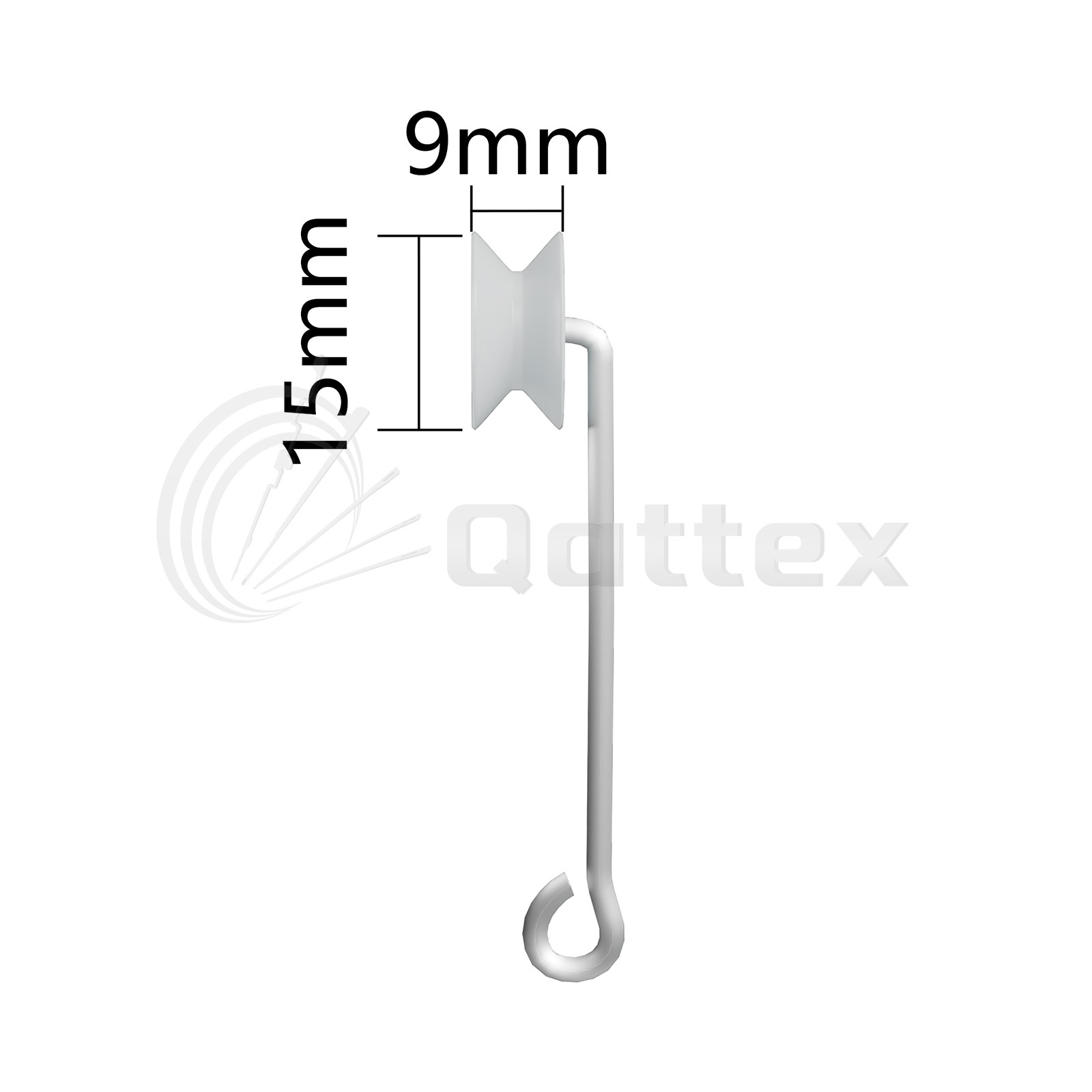 105A229 Star Guide Pulley & Lycra Guide | Qattex