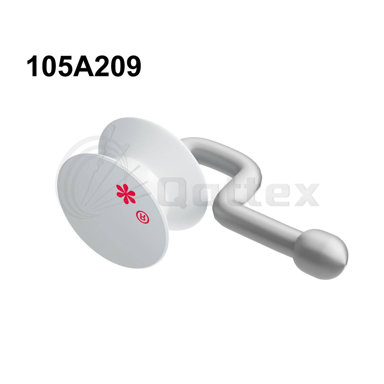 105A209 Star Guide Pulley & Lycra Guide | Qattex