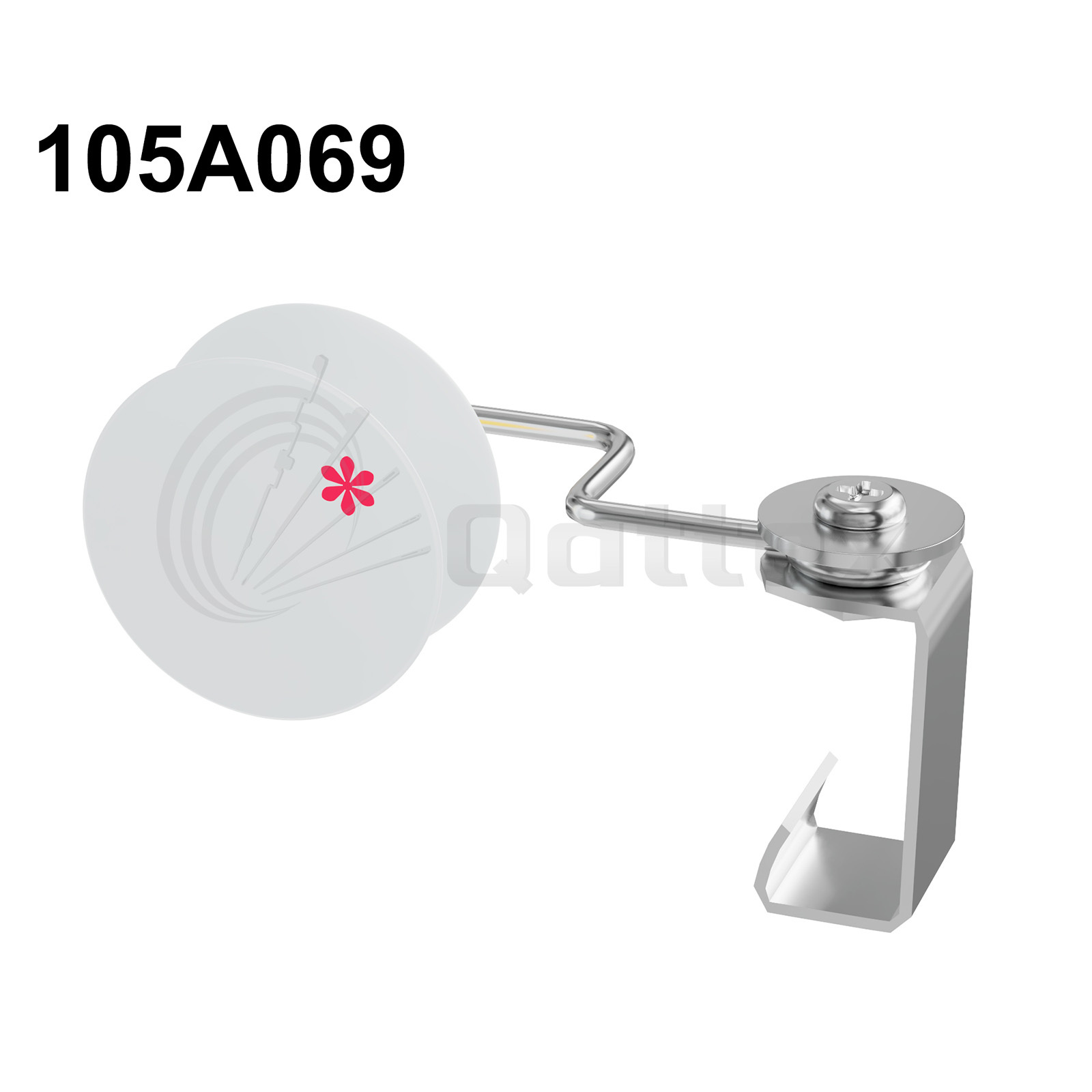 105A069 Star Guide Pulley & Lycra Guide | Qattex