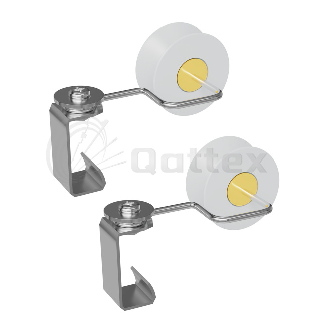 105A069 Star Guide Pulley / Lycra Guide / Lycra Pulley Spare Parts for Circular Knitting Machine