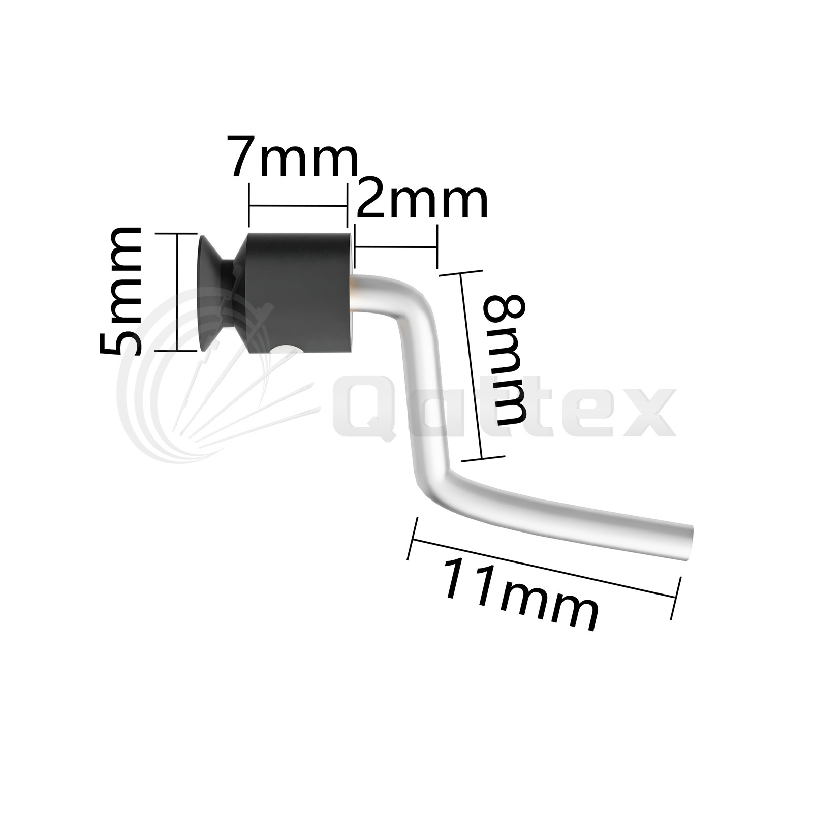 105J025 Dot Guide Pulley & Lycra Guide | Qattex