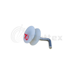 CYL Short Bend Guide Pulley White Head | Qattex