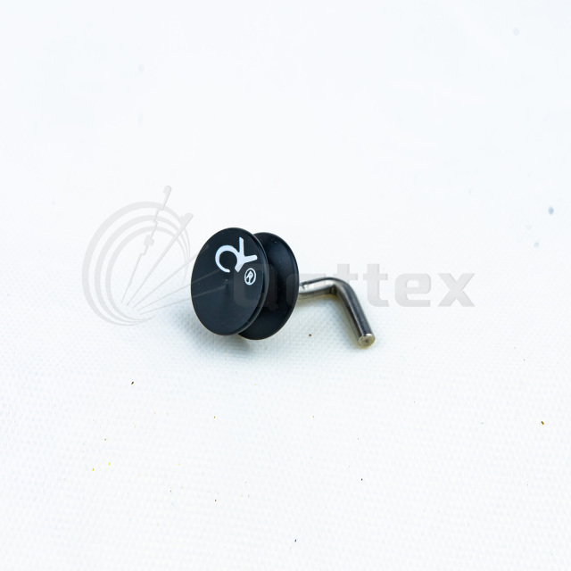 CYL Short Bend Guide Pulley Black Head | Qattex