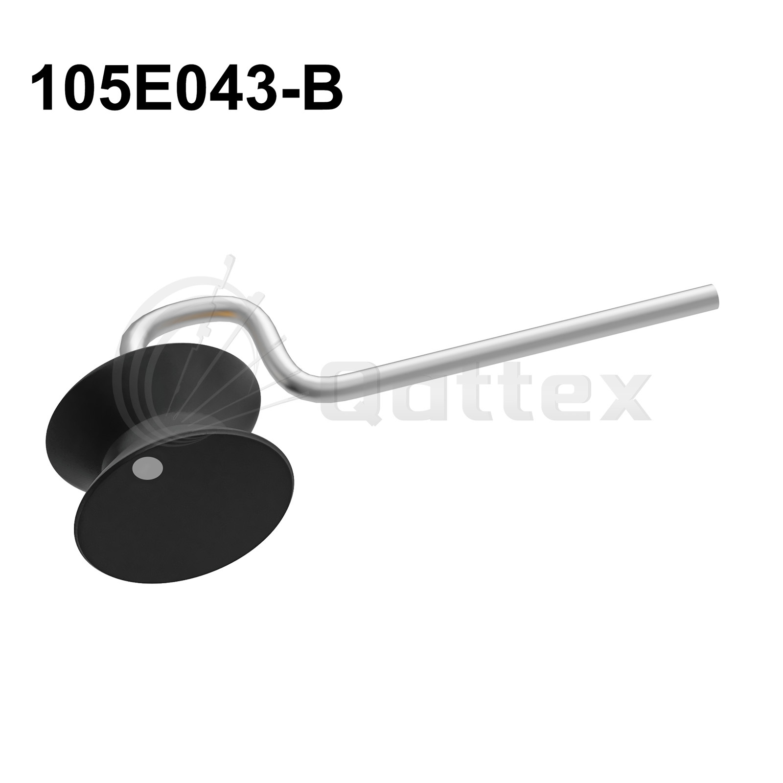 105E043-B Dot Guide Pulley & Lycra Guide | Qattex