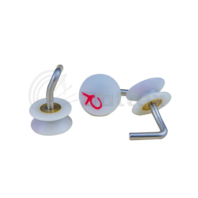 CYL Short Bend Guide Pulley White Head | Qattex