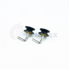 CYL Short Bend Guide Pulley Black Head | Qattex