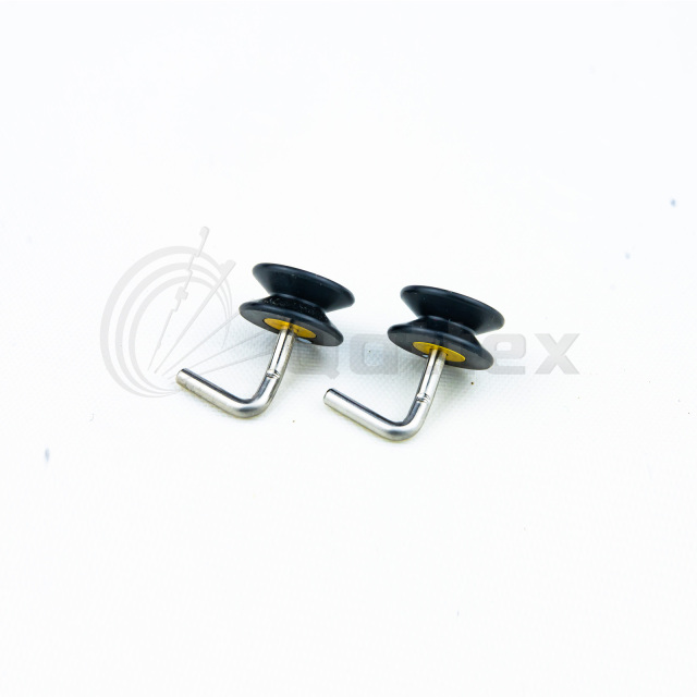 CYL Short Bend Guide Pulley Black Head | Qattex