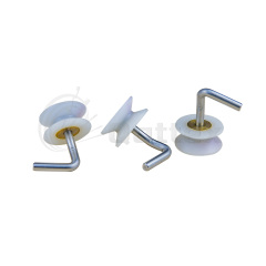 CYL Short Bend Guide Pulley White Head | Qattex