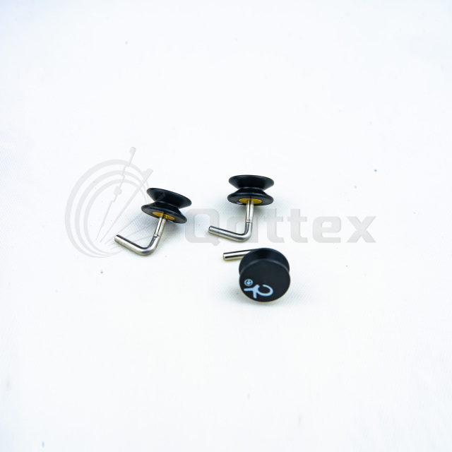 CYL Short Bend Guide Pulley Black Head | Qattex