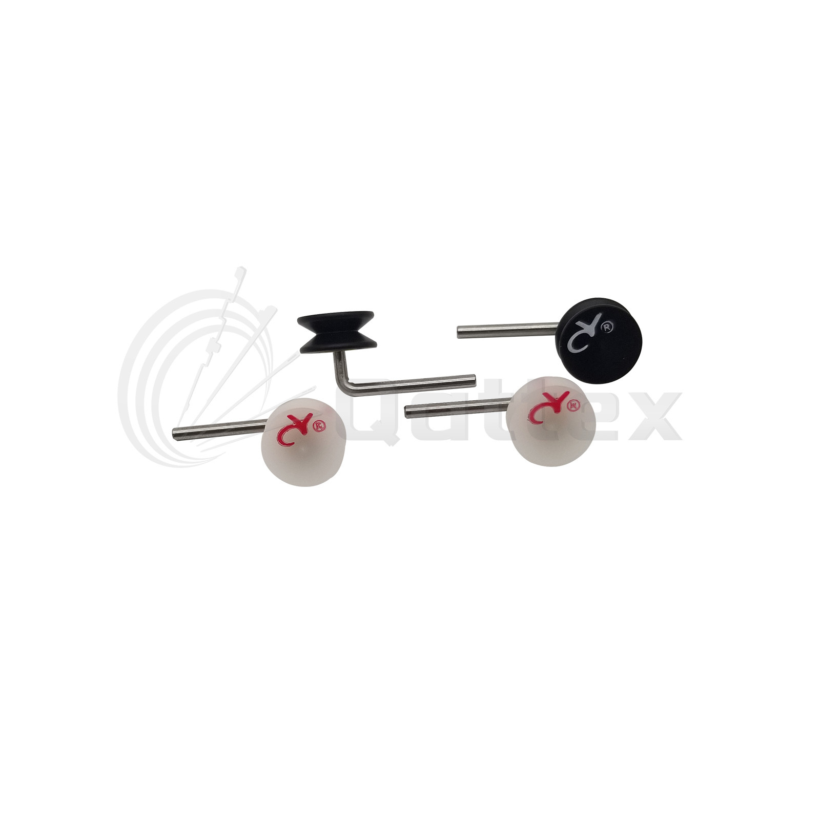 CYL Straight Bend Guide Pulley for Knitting Machines | Qattex