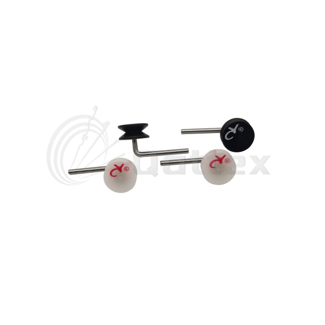 CYL Straight Bend Guide Pulley for Knitting Machines | Qattex