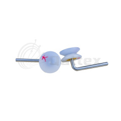 Dafeng Guide Pulley Spare Parts for Circular Knitting Machine (Straight bend)