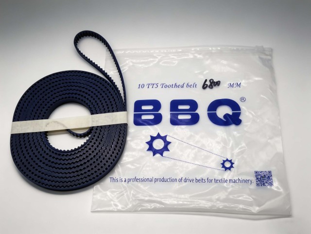 TT5 PU Timing Belt for Circular Knitting Machines | Full Size 10TT5 Polyurethane Belt | Qattex Brand Manufacturer