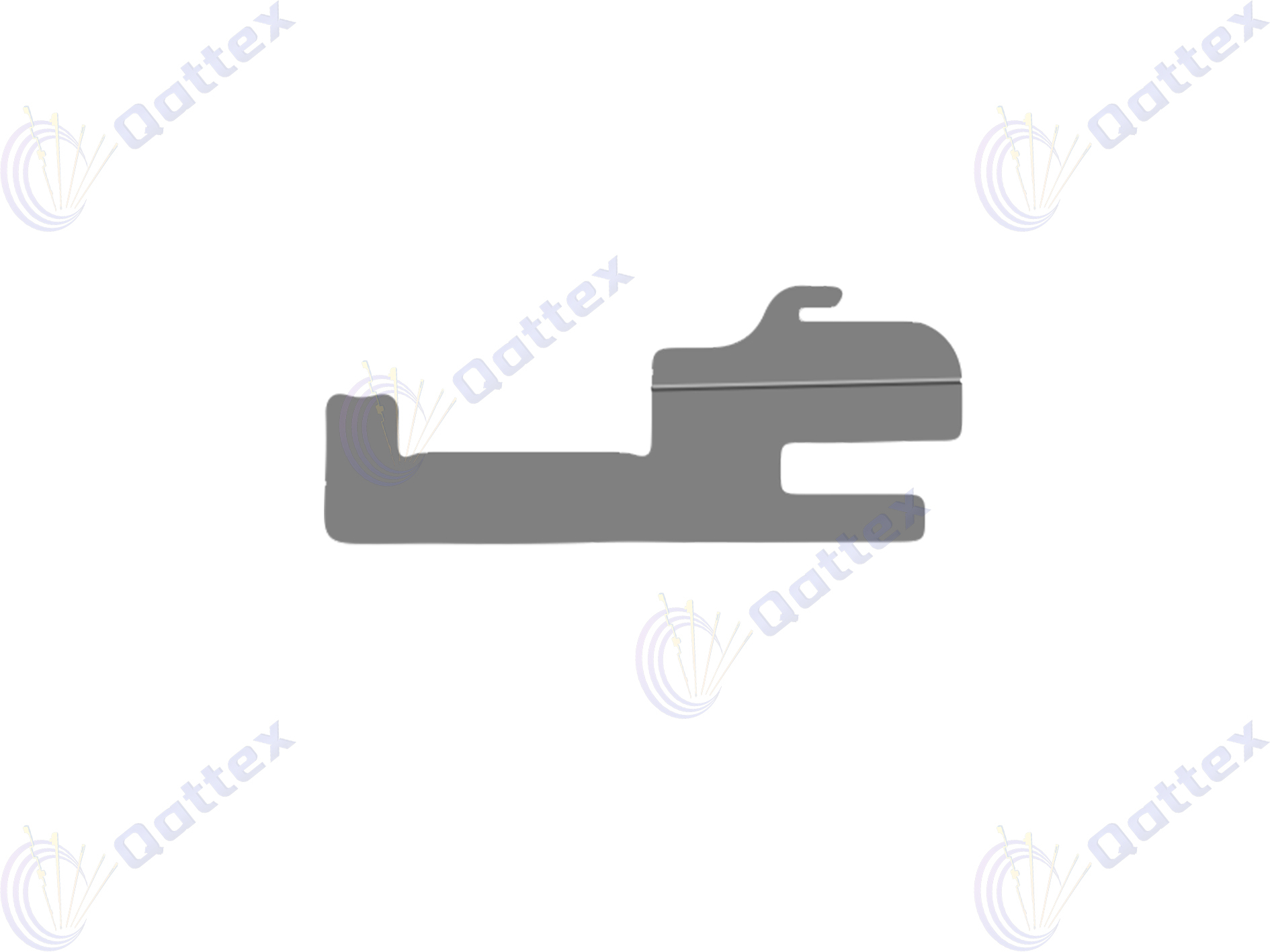 02900100-P-U(0.25-0.15) Circular Knitting Machine Sinker | Qattex Custom Profile