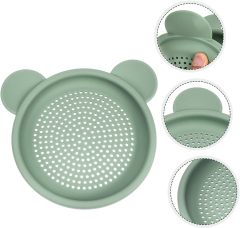 Silicone Beach Toys Sand Toys Beach Bucket with Sand Sifters Lid 4 Sand Molds Shovels Sandbox Toys Travel and Eco-Friendly Snow Toys Set for Baby Kids Toddlers