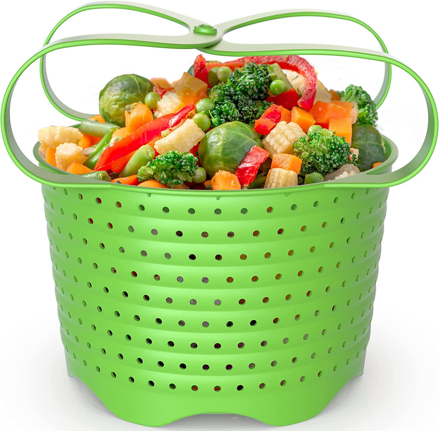 Silicone Steamer Basket Compatible