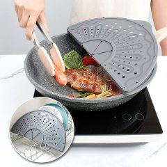 Silicone Splatter Screen For Frying Pan