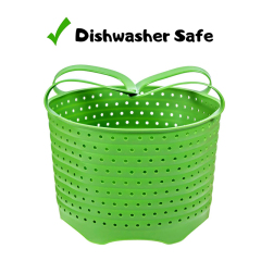 Silicone Steamer Basket Compatible