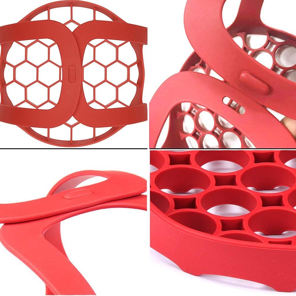 new silicone egg rack for pressure pot