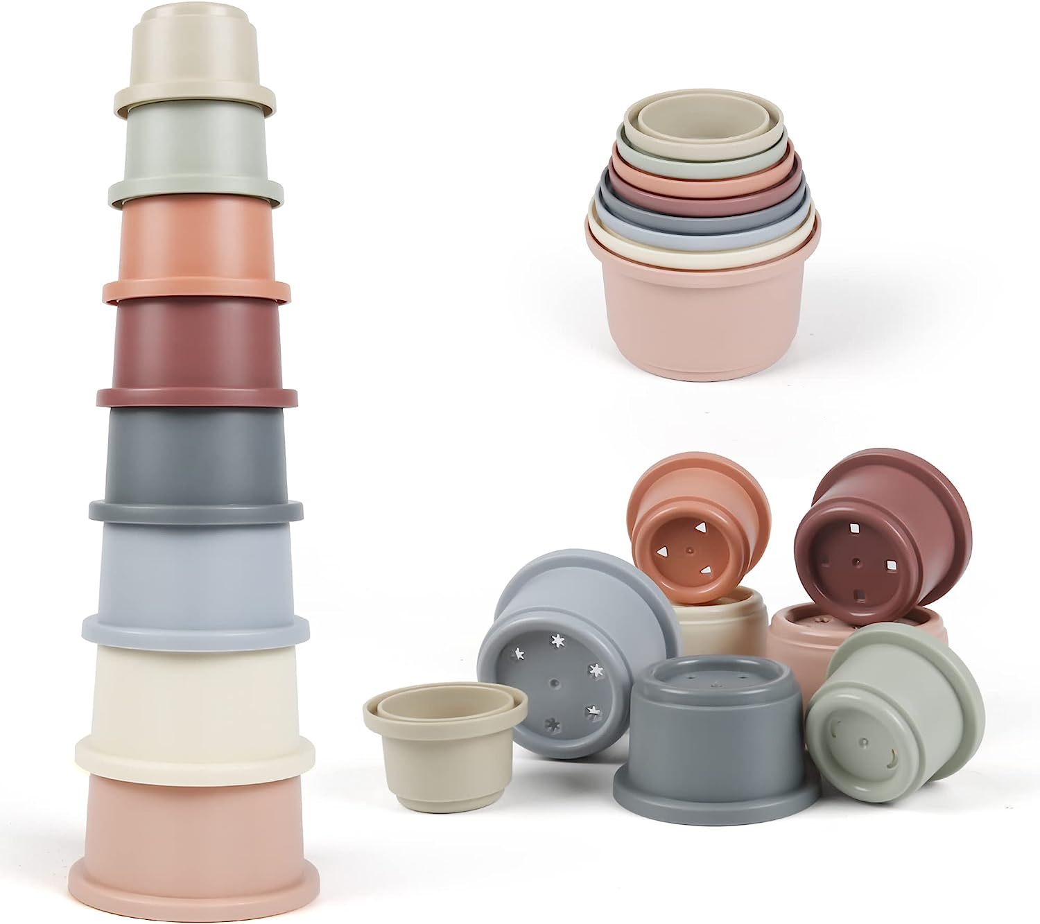 Stacking Cups Baby Building Toy