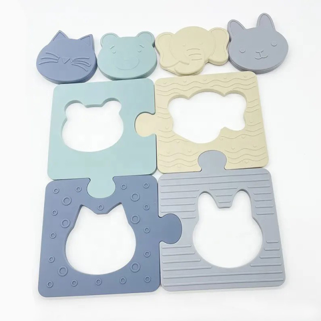 silicone baby puzzle