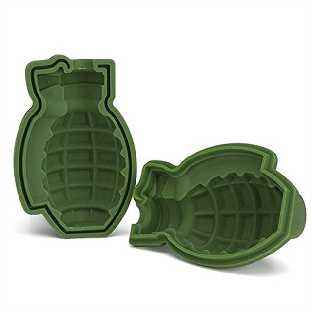 New 3D Grenade Shape Ice Maker