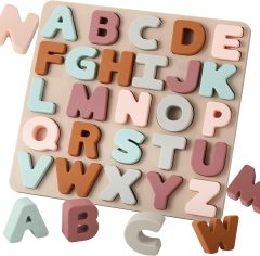 Silicone Puzzle Montessori ABC Toy 