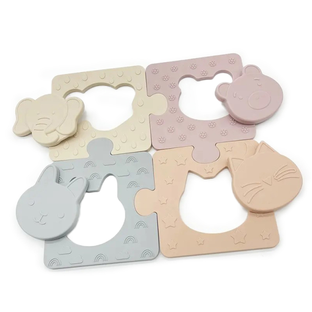 silicone baby puzzle