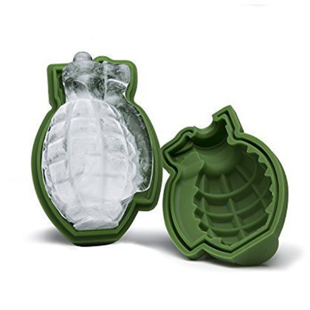 New 3D Grenade Shape Ice Maker