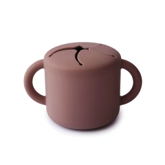 New 2023 CPC Approval Customized Silicone Snack Cup With Handles