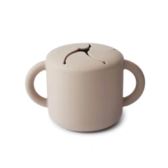 Silicone Snack Cup With Handles