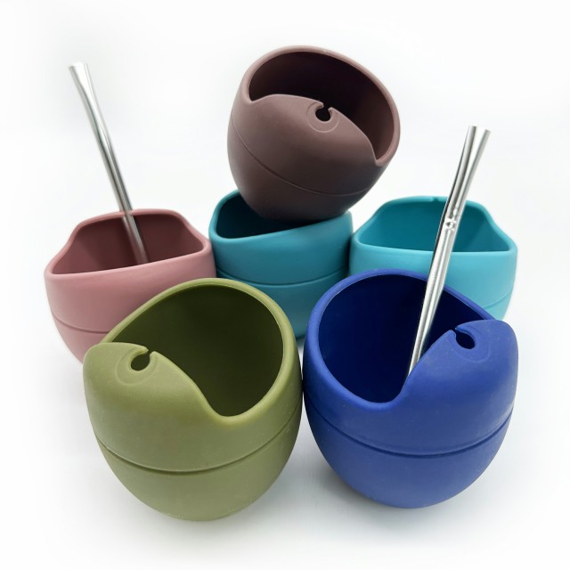 Yerba Mate Cup Set(including blister, color card, straw)