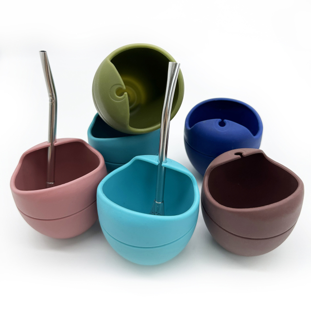 Yerba Mate Cup Set(including blister, color card, straw)