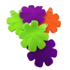 Silicone Sponge Dish Washing Kitchen Scrubber
