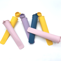 Baby Silicone Ice Cream popsicle Mold with Lid