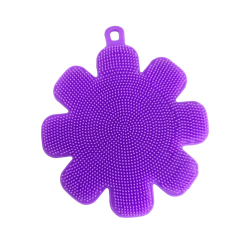 Silicone Sponge Dish Washing Kitchen Scrubber