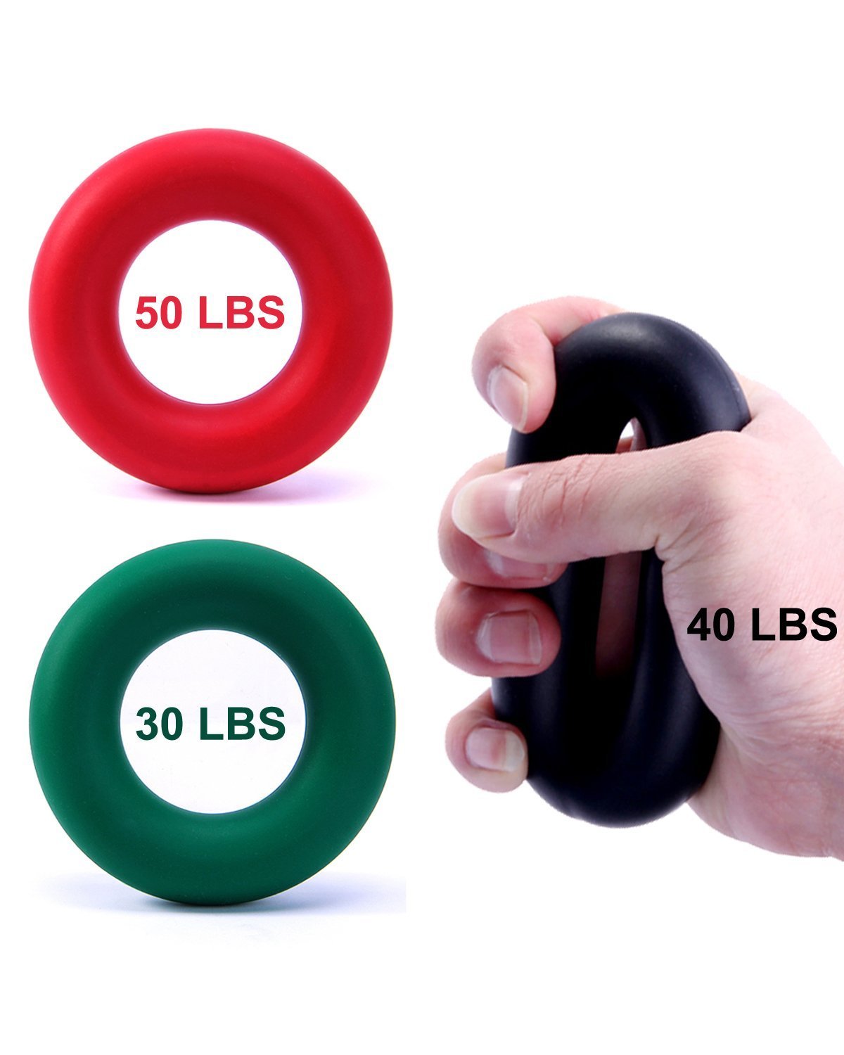 Silicone Rings for Muscle Training
