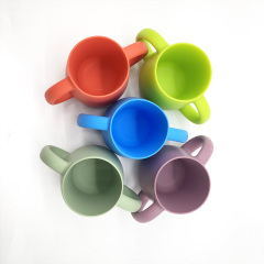 Silicone Training Cup for Infants 2 Handles