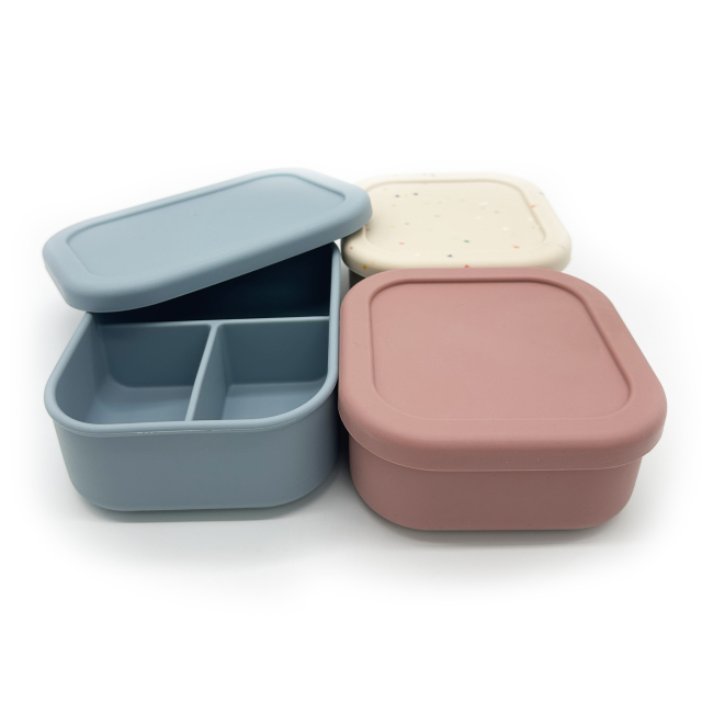 Silicone Bento Boxes Lunch Container
