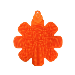 Silicone Sponge Dish Washing Kitchen Scrubber